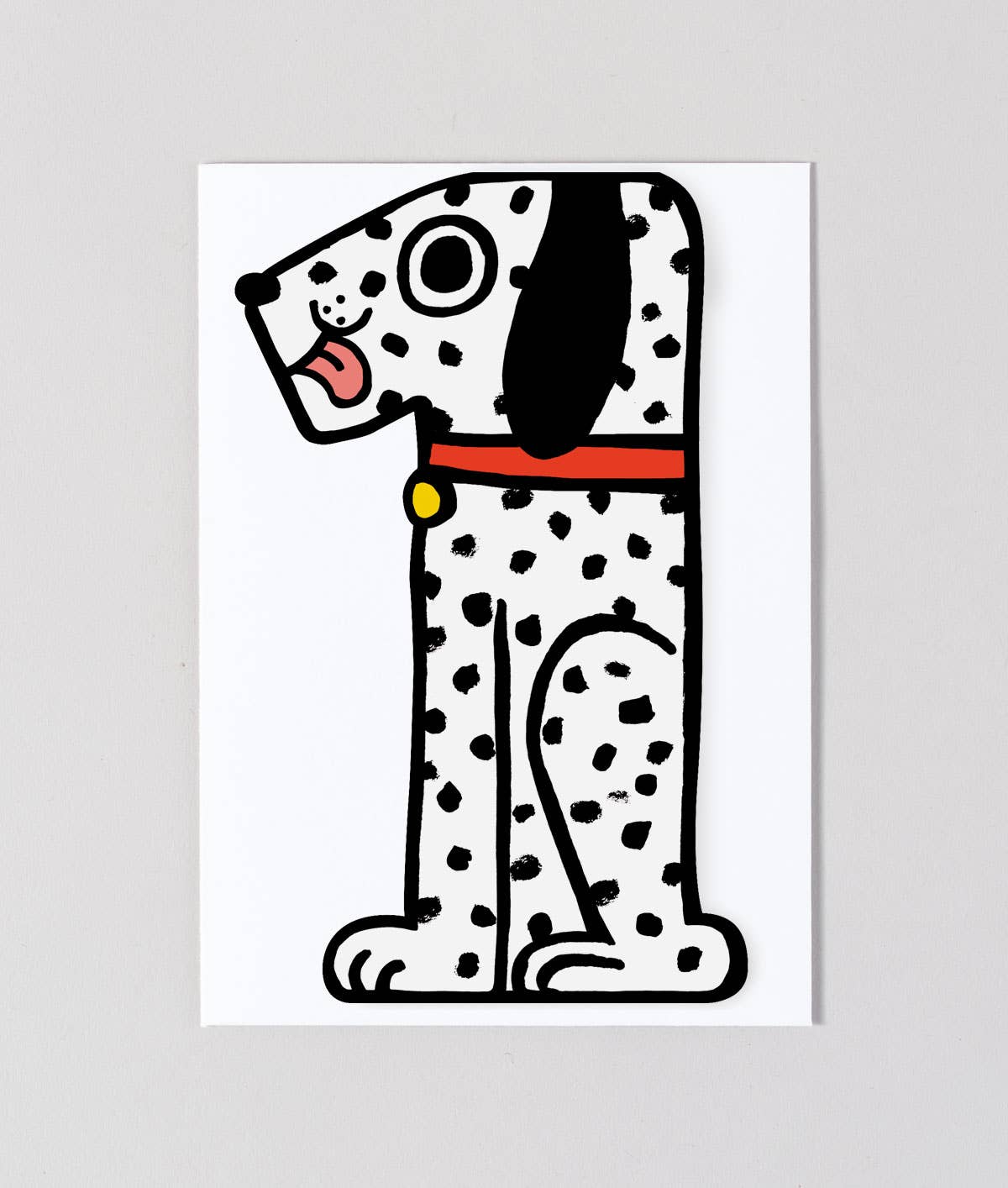 Dog 1st Birthday Card