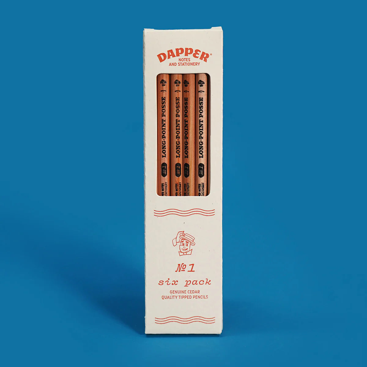 Dapper Notes Long Point Posse Pencils