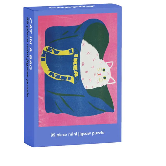 Cat in a Bag Mini Jigsaw Puzzle - 99 Pieces