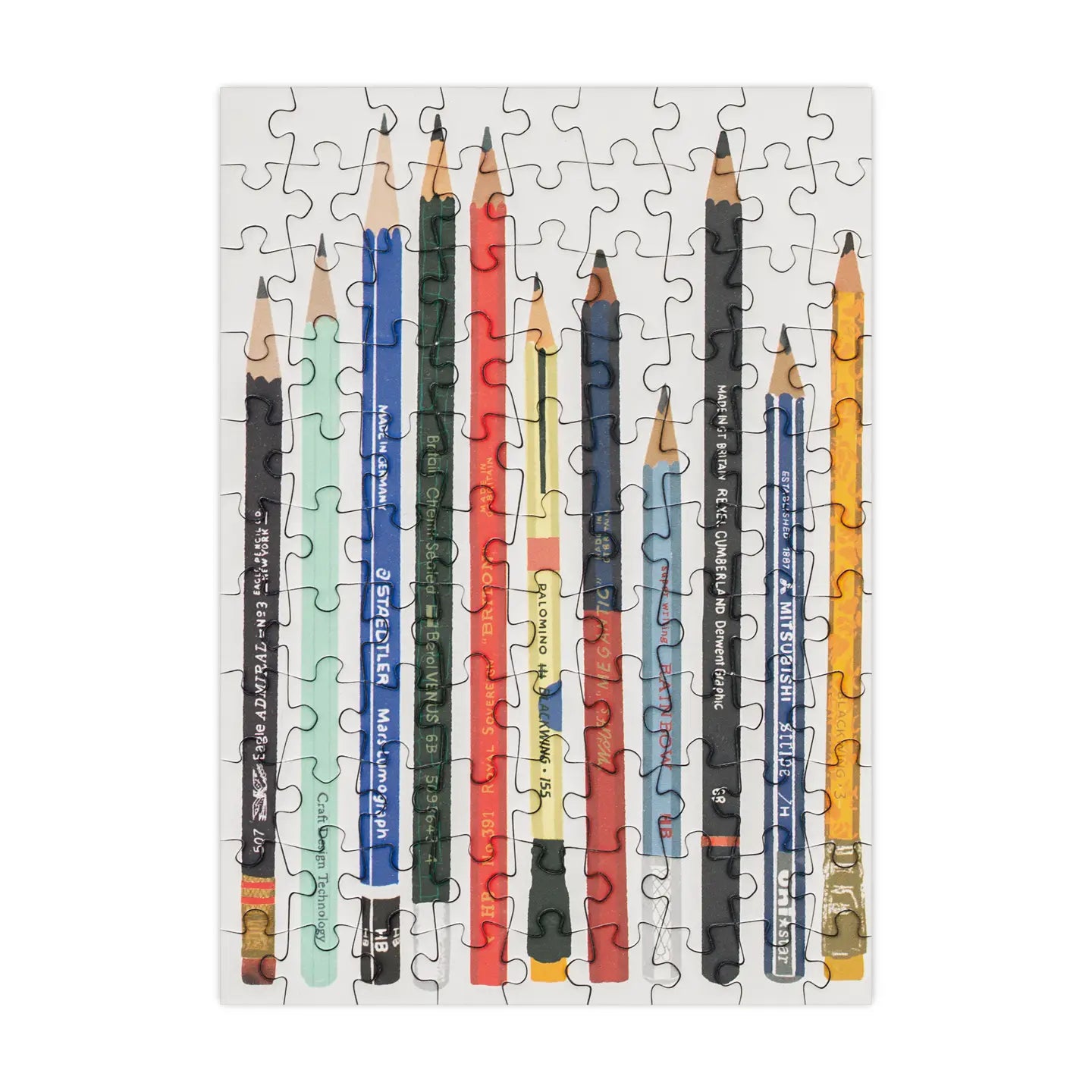 Pencils Mini Jigsaw Puzzle - 99 Pieces