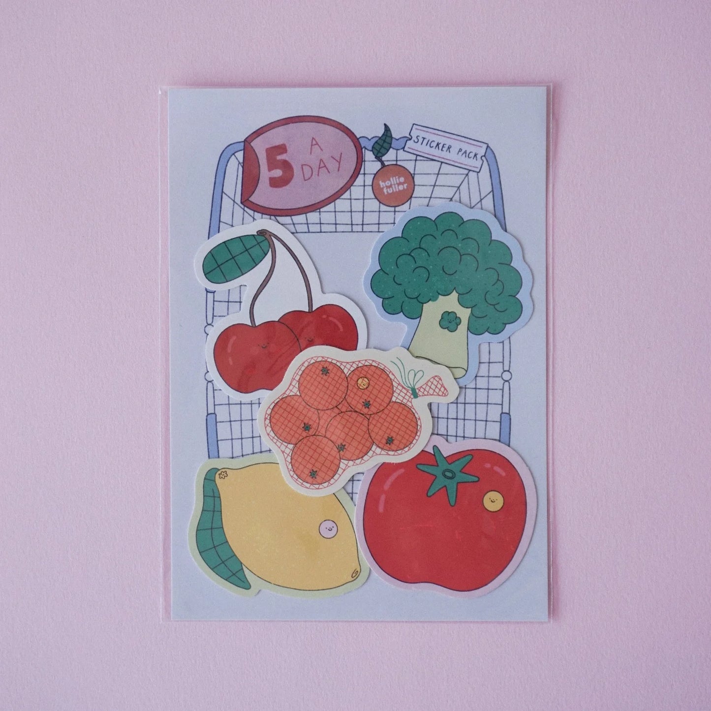 Hollie Fuller 5 a Day Sticker Set