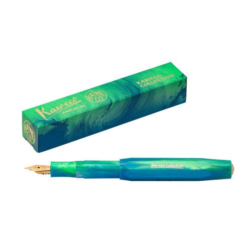 Kaweco Collection Fountain Pen: Marble Ocean