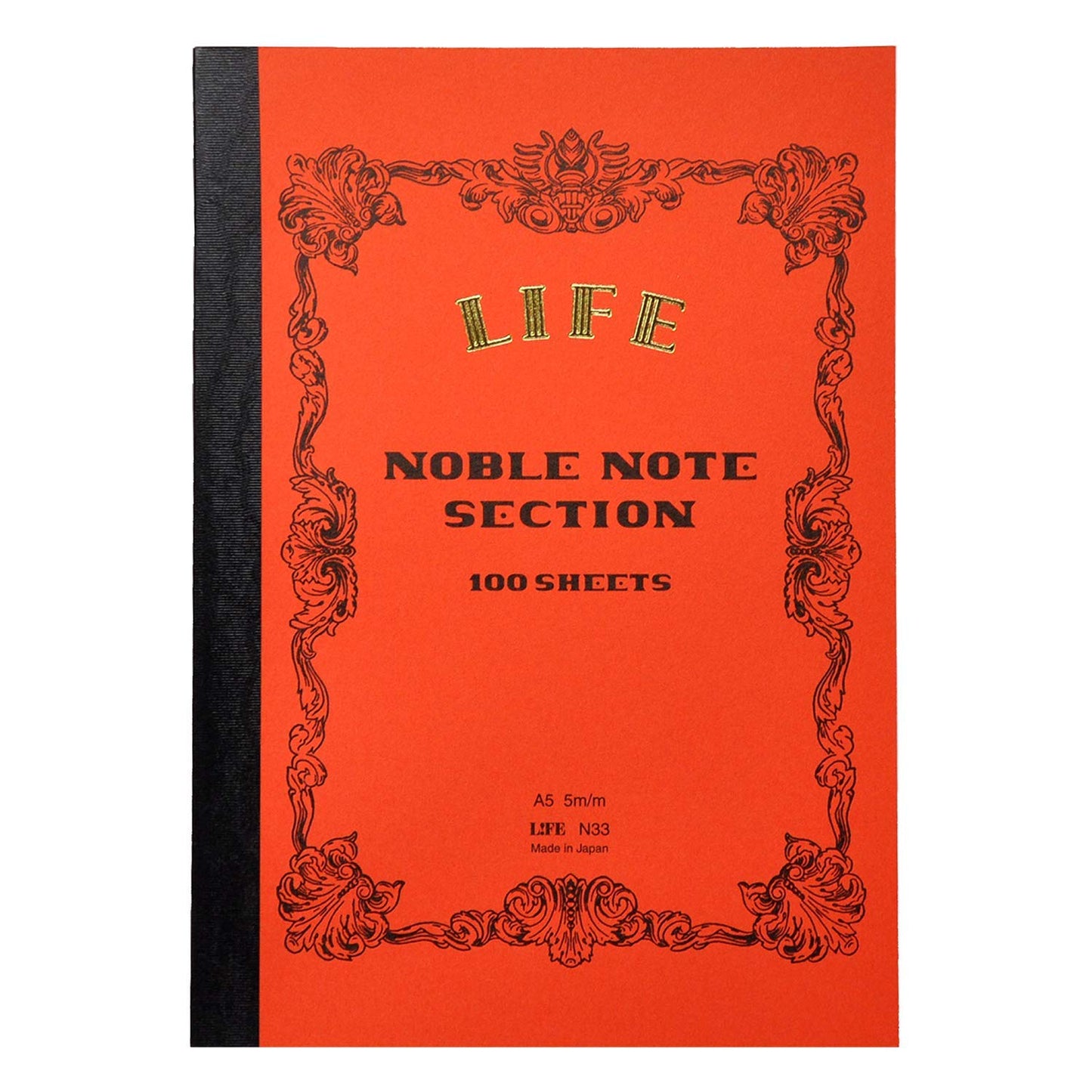 Life Noble Notebook: A5 Grid N33