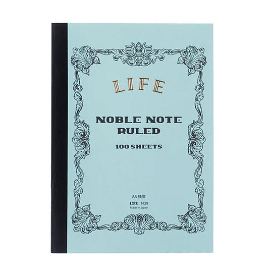 Life Noble Notebook: A5 Lined N39