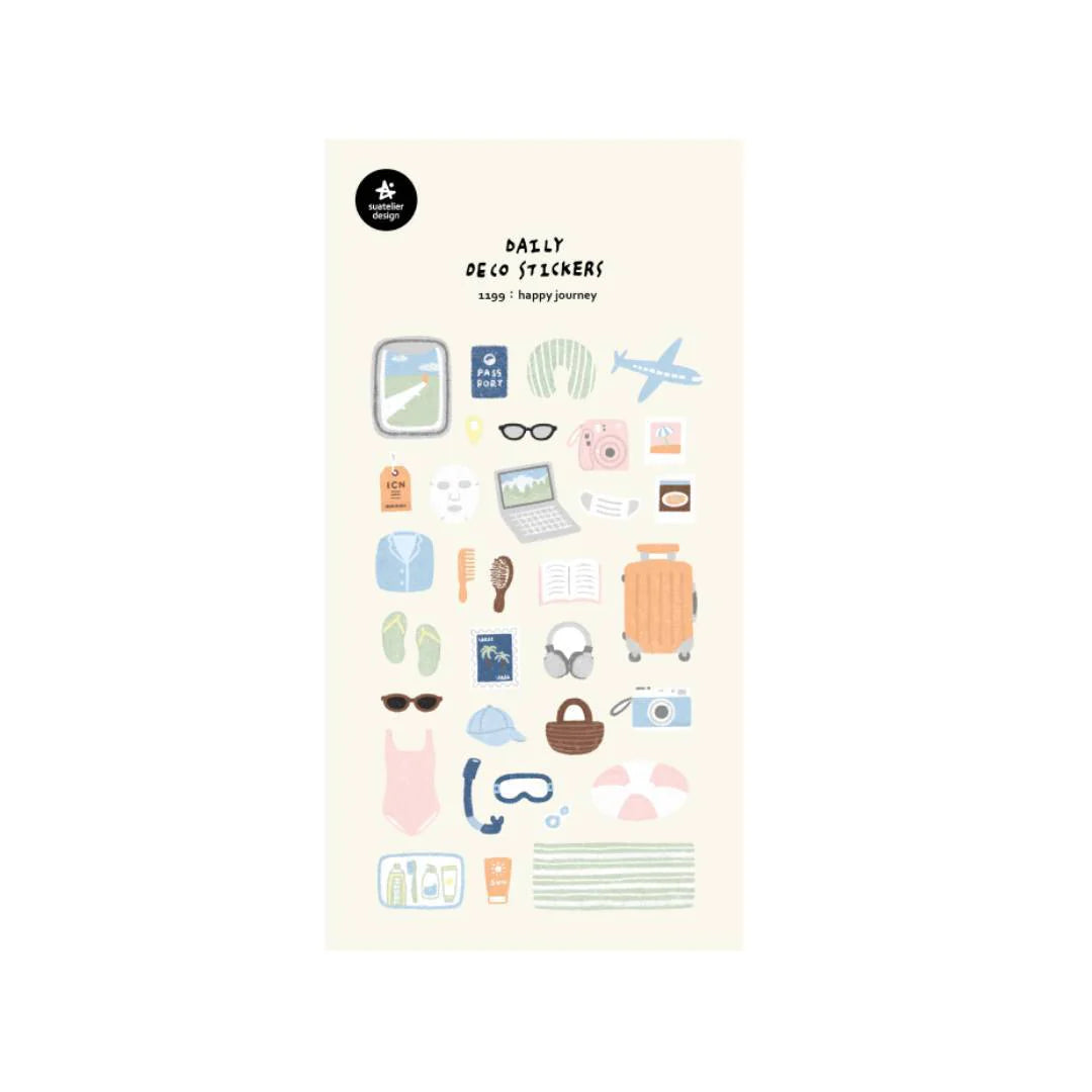 Suatelier Happy Journey Stickers