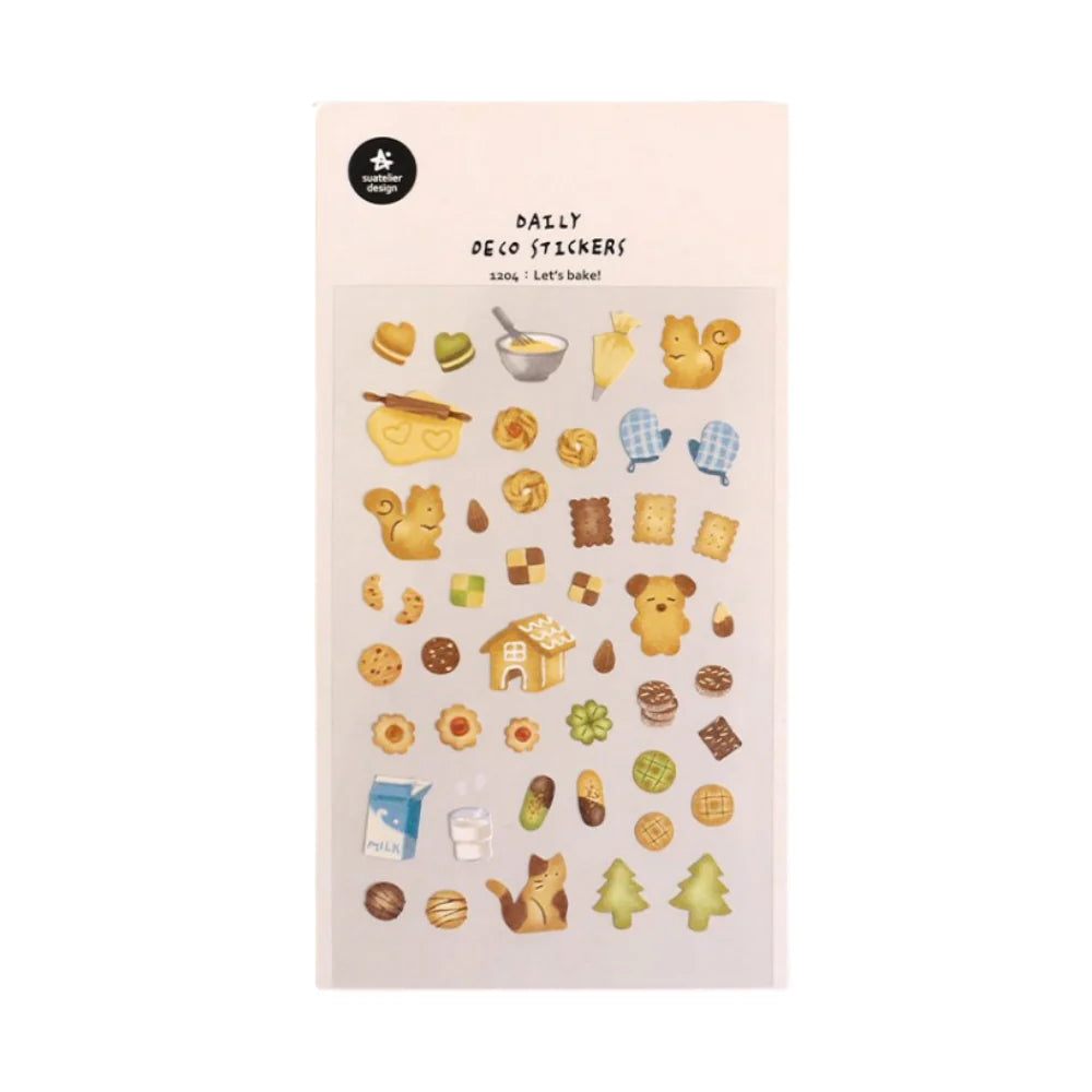 Suatelier Let's Bake Stickers
