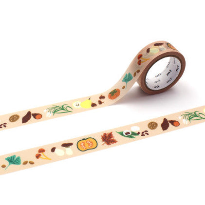 mt x Léa Maupetit Golden Autumn Washi Tape