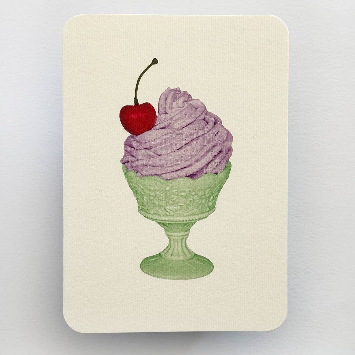 Lavender Chantilly Cream Greeting Card