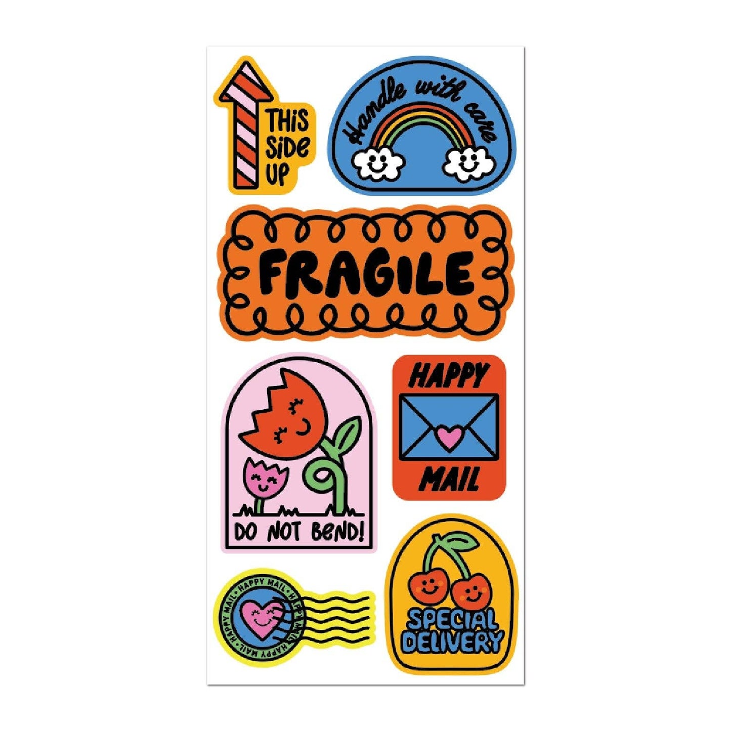 Pipsticks Sticker on a roll (sold by the square)
