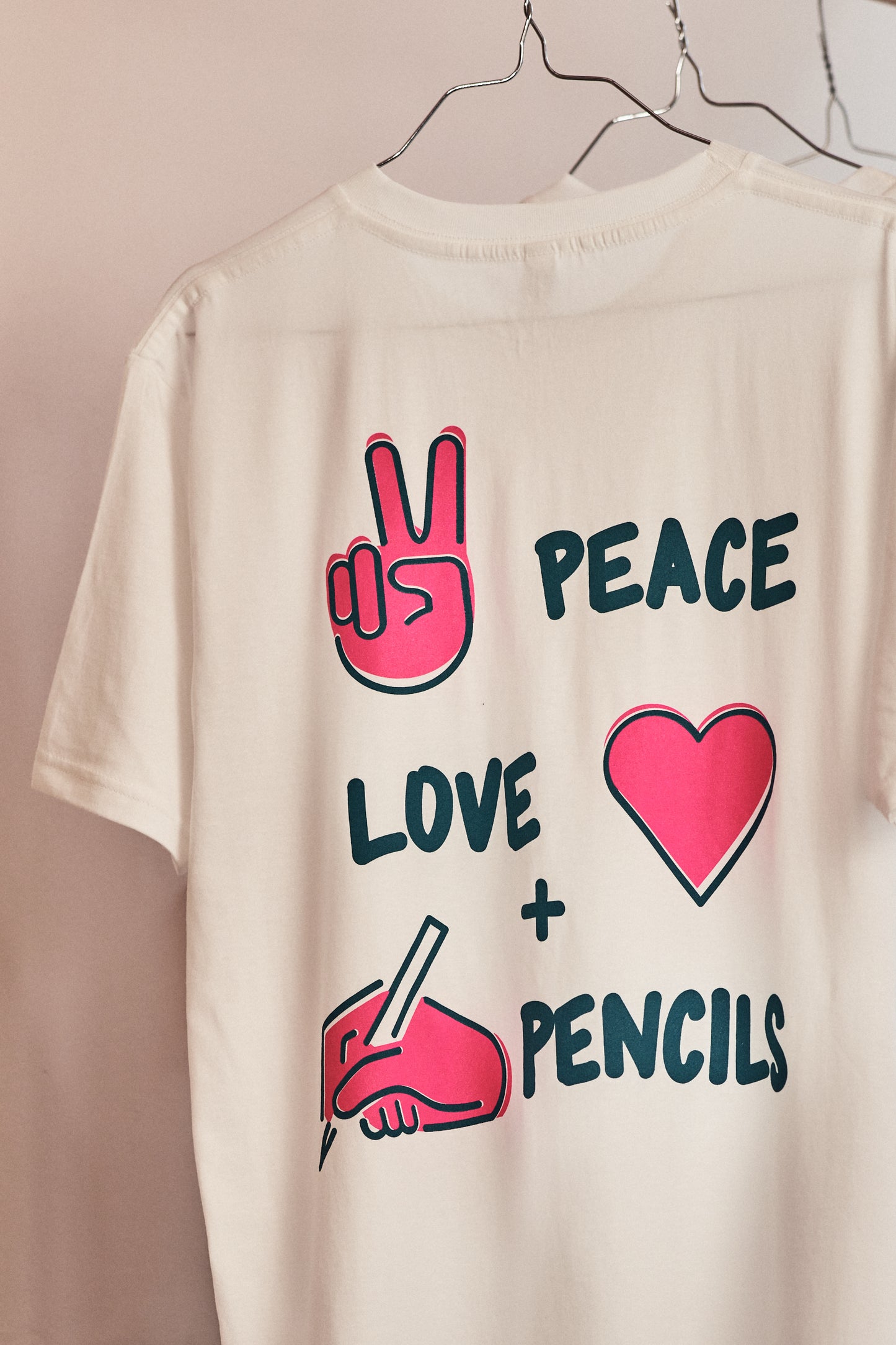 Peace, Love & Pencils T-Shirt