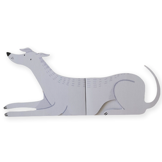 Finn, Long Doggo Shaped Extendable Card