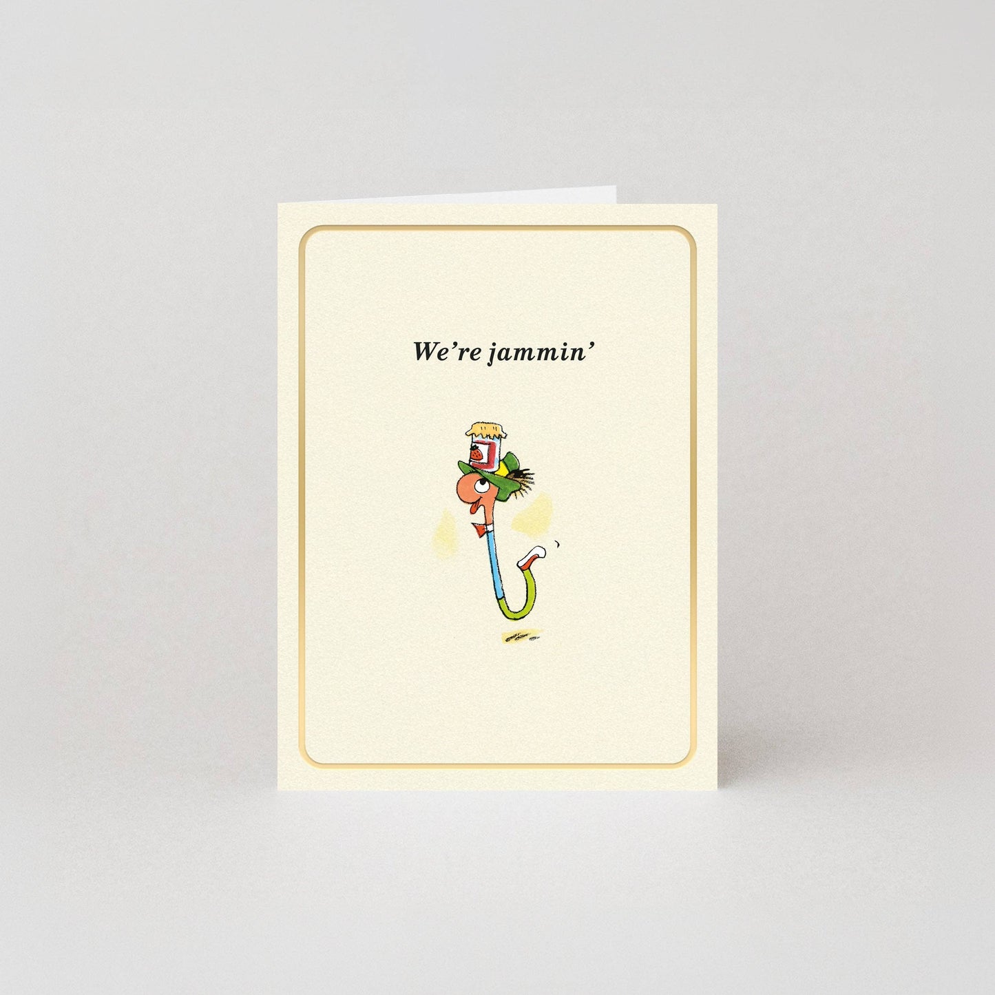 We're Jammin' Mini Card by Richard Scarry