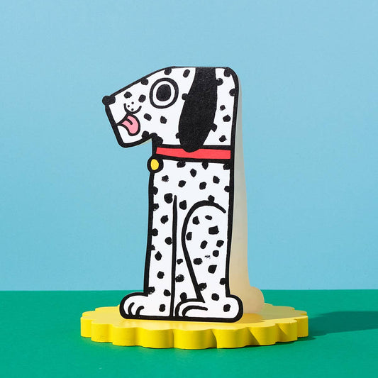 Dog 1st Birthday Card