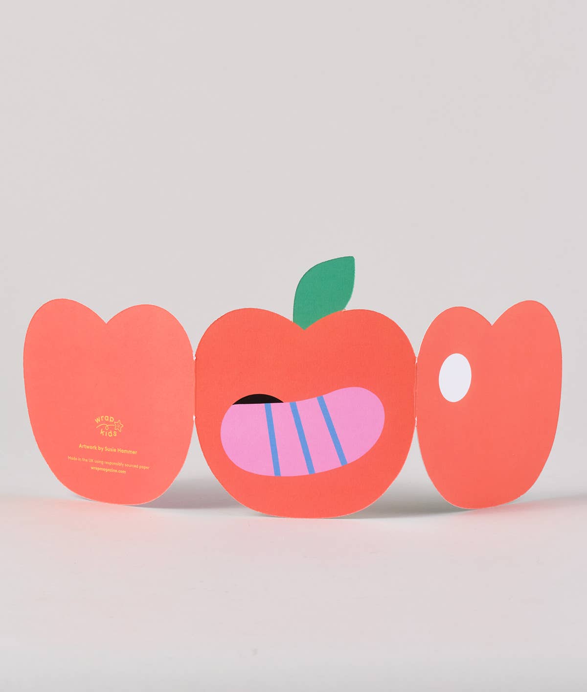 Apple Fold Out Birthday Card