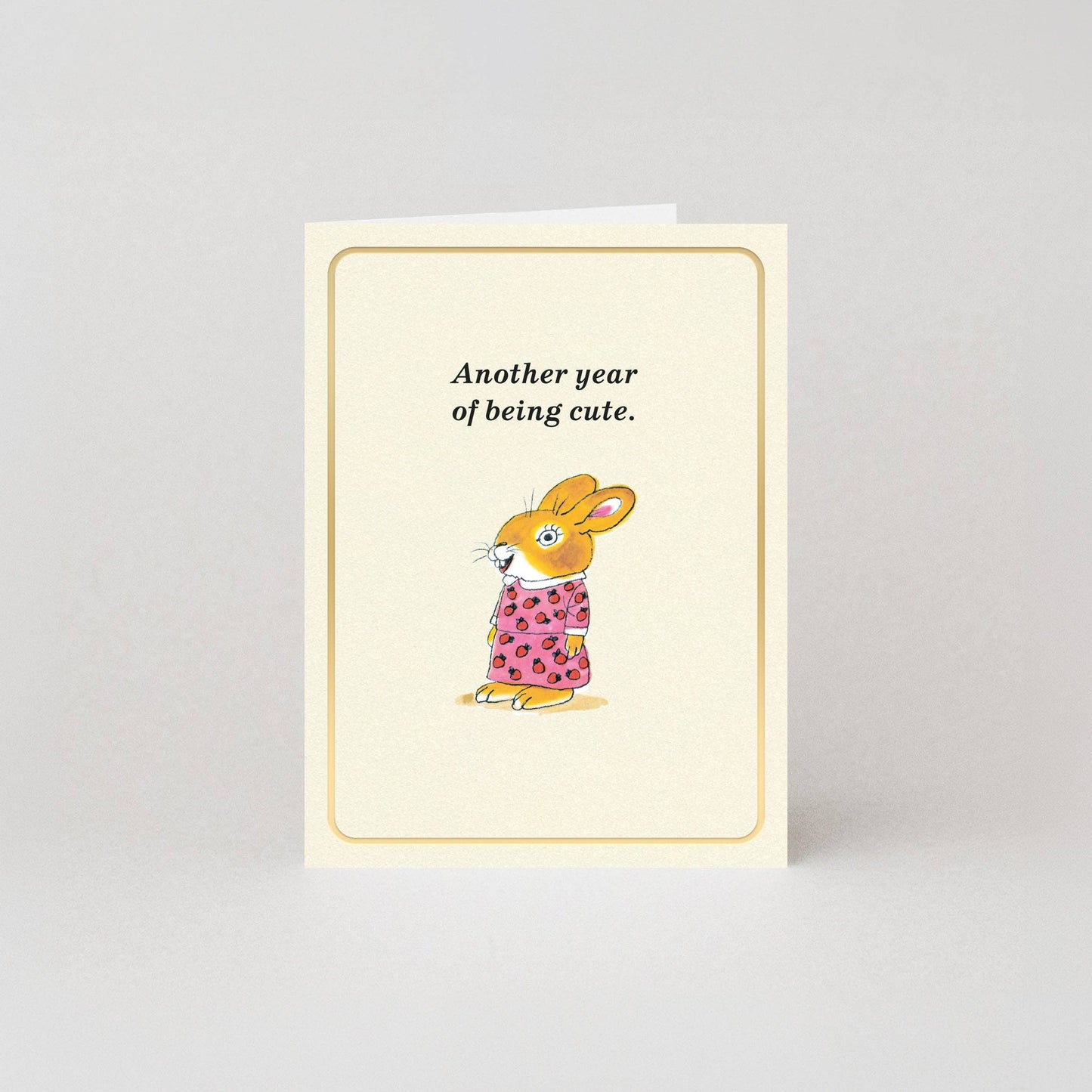 Being Cute Mini Card by Richard Scarry