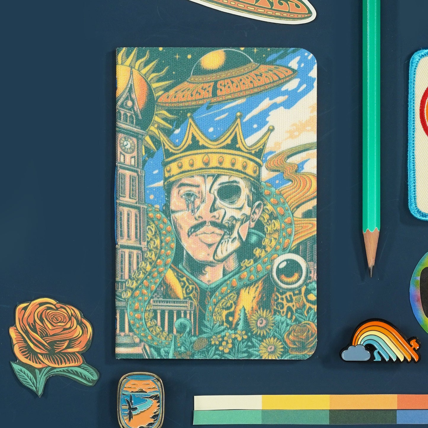 Dapper Notes Limited Edition Notebook: A Blooming Universe