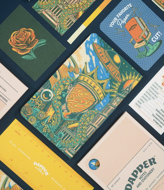 Dapper Notes Limited Edition Notebook: A Blooming Universe