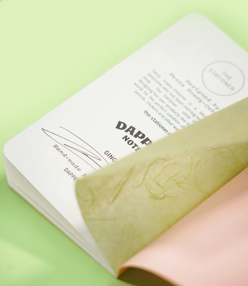 Dapper Notes x The Stationer Pocket Notebooks