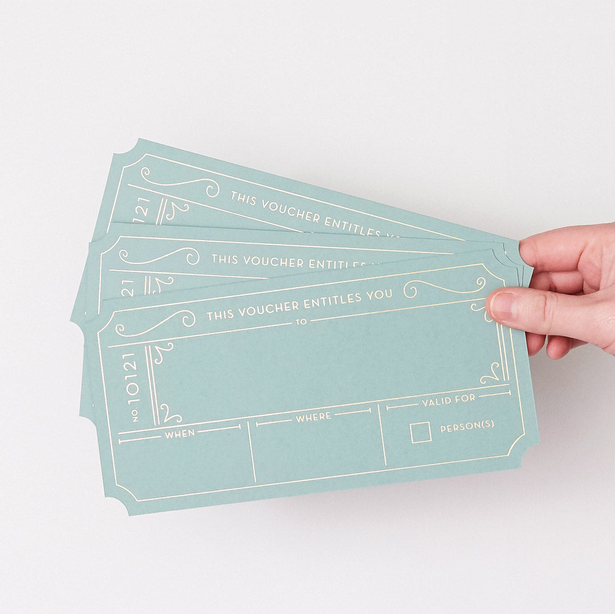 Golden Tickets (Available in Pink or Green)