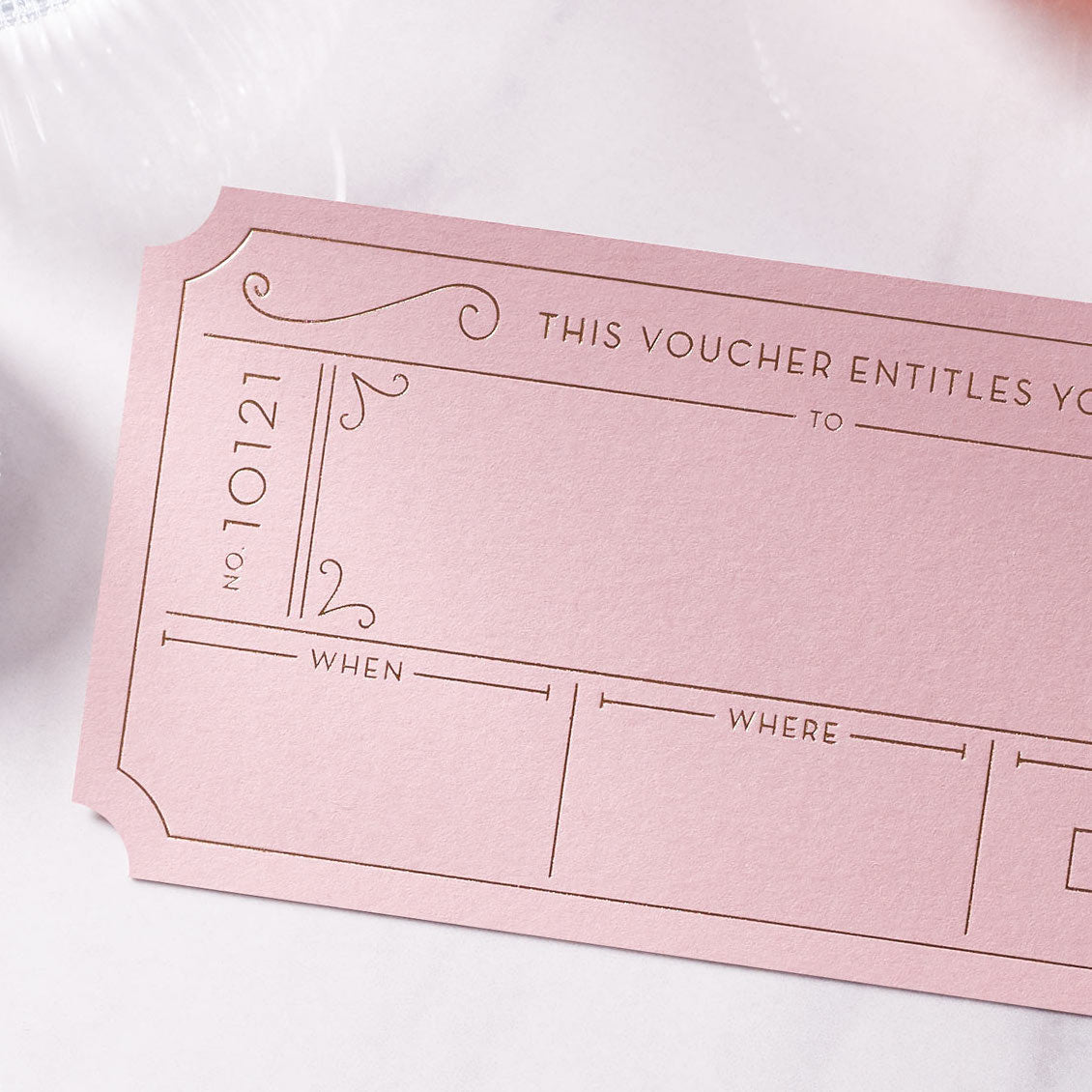 Golden Tickets (Available in Pink or Green)