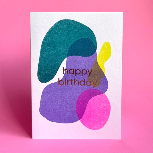 Happy Birthday Card | Blobs