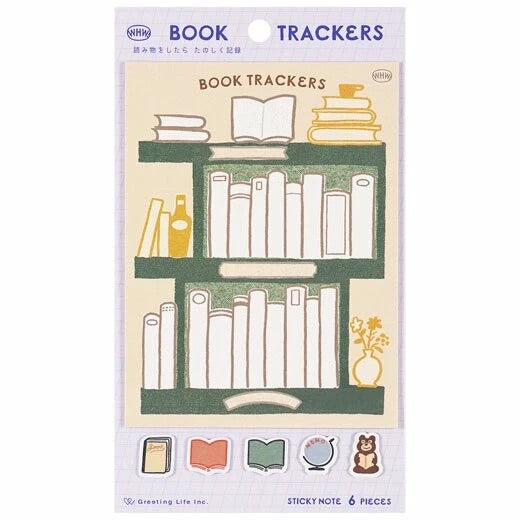 Sticky Notes Book Trackers