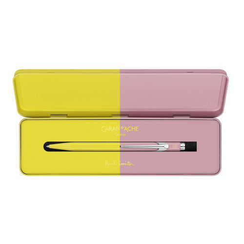 Paul Smith + Caran D'Ache 849 Ballpoint: Chartreuse/Rose