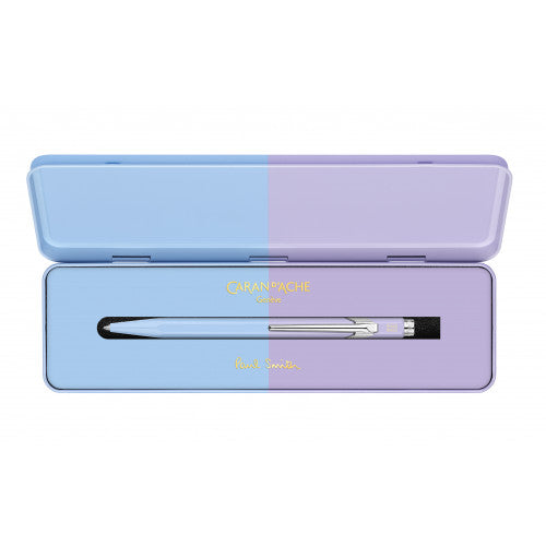 Paul Smith + Caran D'Ache 849 Ballpoint: Skyblue/Lavender