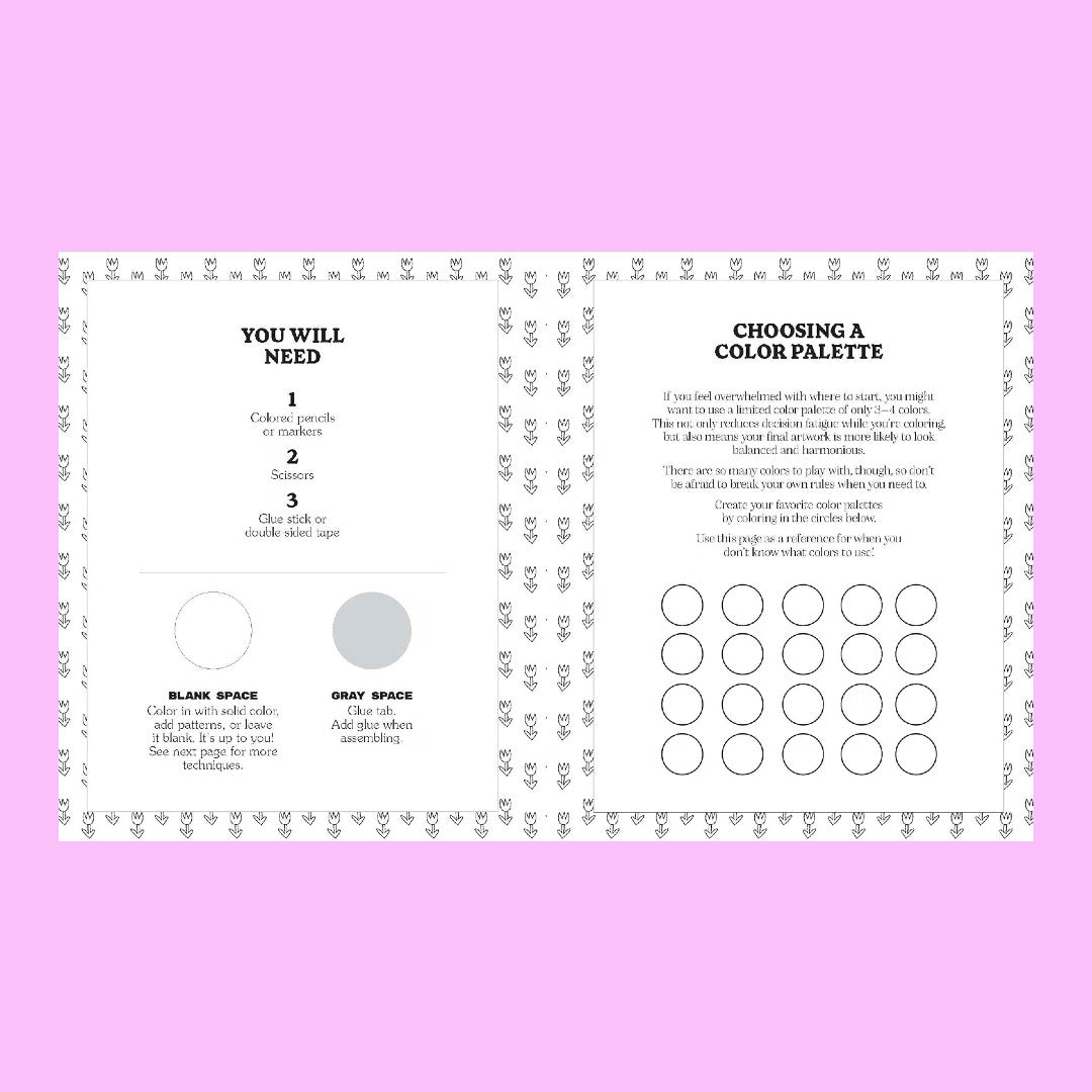 Craft & Create: A Junk Journal Colouring Adventure