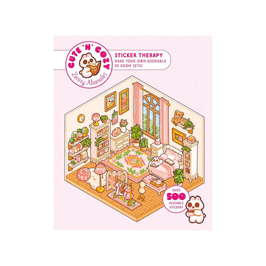 Cute 'n' Cozy Sticker Therapy Book