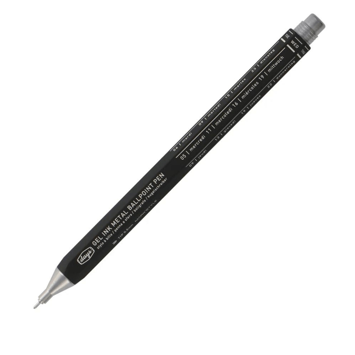 Days Gel Ink Metal Ballpoint Pen (MORE COLOURS)