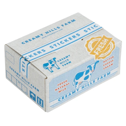 Mini Decoration Sticker Box: Dairy