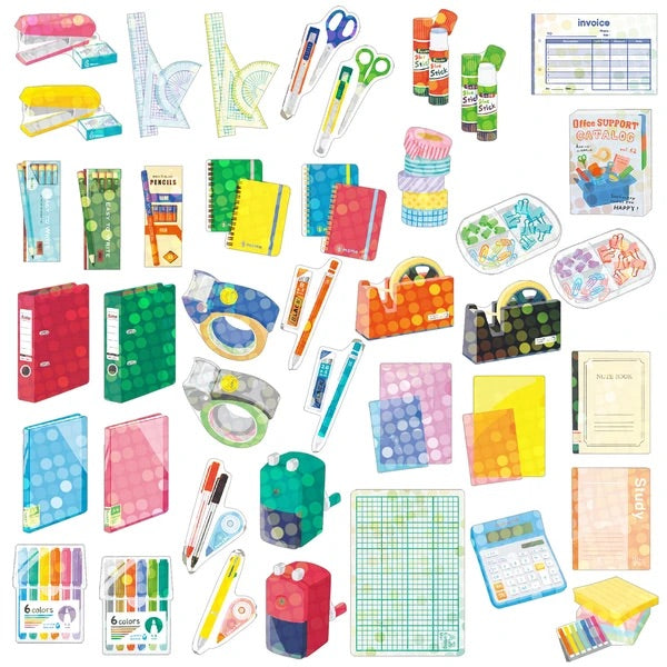 Mini Decoration Sticker Box: Stationery