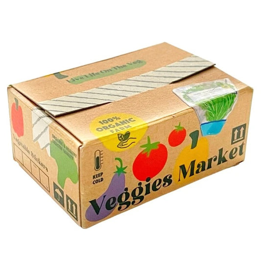 Mini Decoration Sticker Box: Vegetables