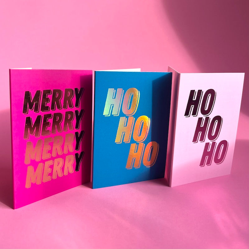 Foiled Mini Christmas Cards