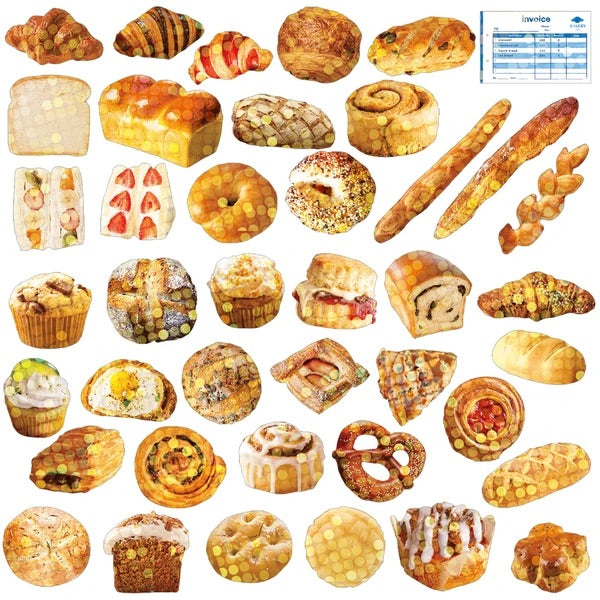 Mini Decoration Sticker Box: Bakery