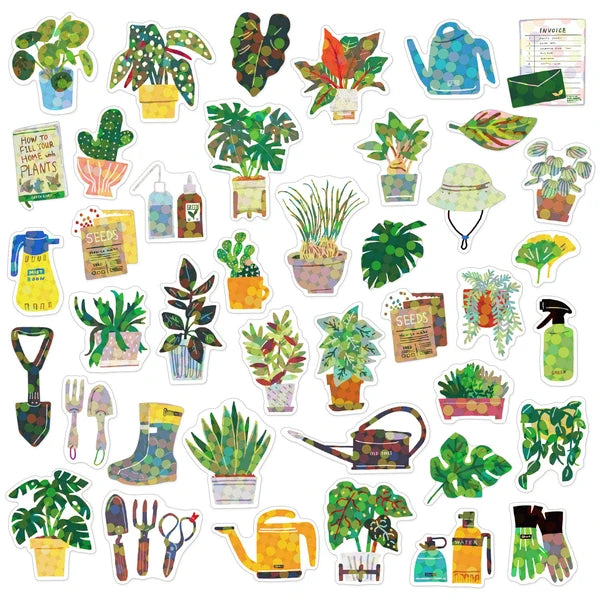 Mini Decoration Sticker Box: Plants