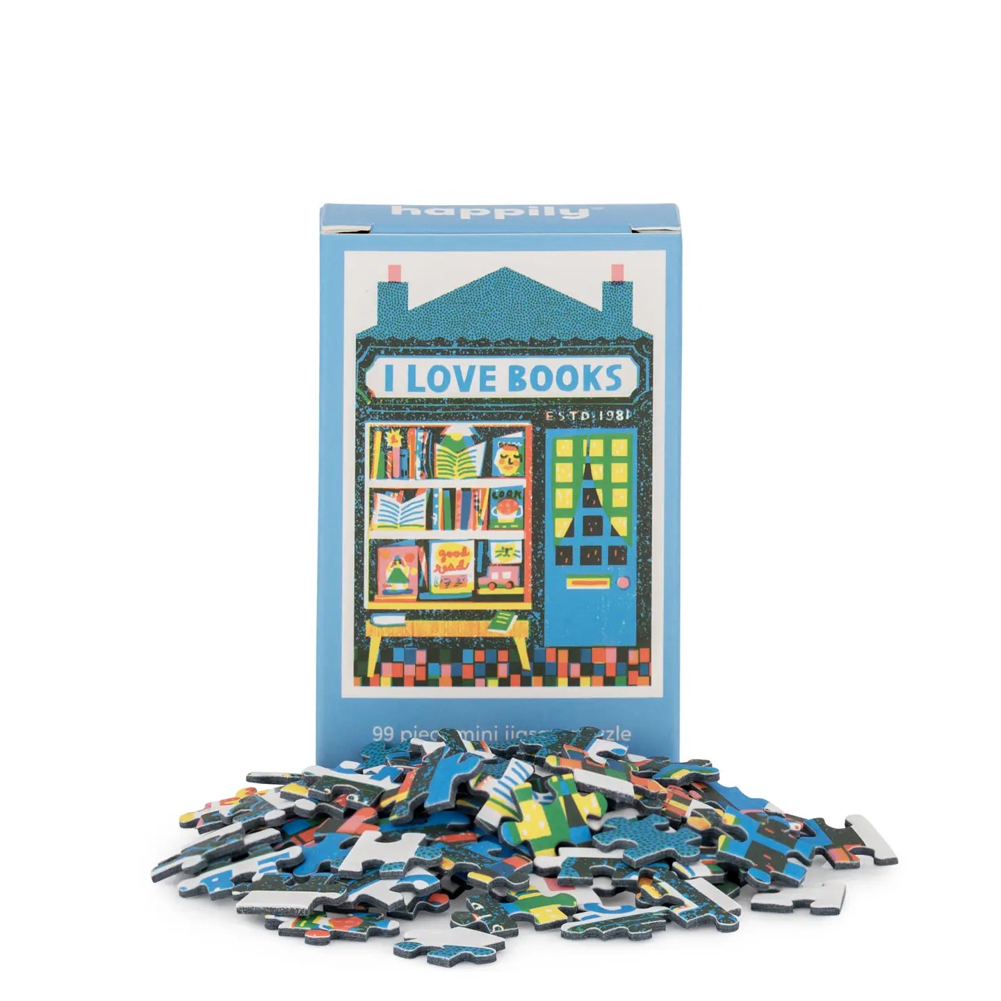 Book Shop Mini Jigsaw Puzzle - 99 Pieces