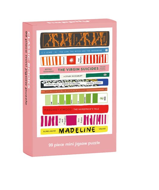 Classic Books Mini Jigsaw Puzzle - 99 Pieces