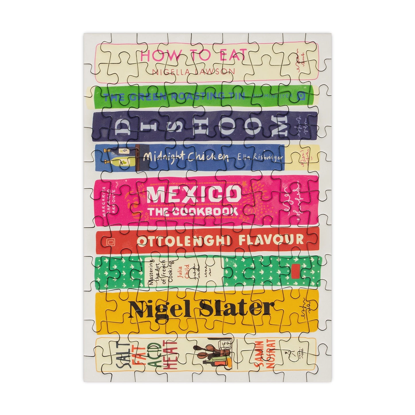 Cook Books Mini Jigsaw Puzzle - 99 Pieces