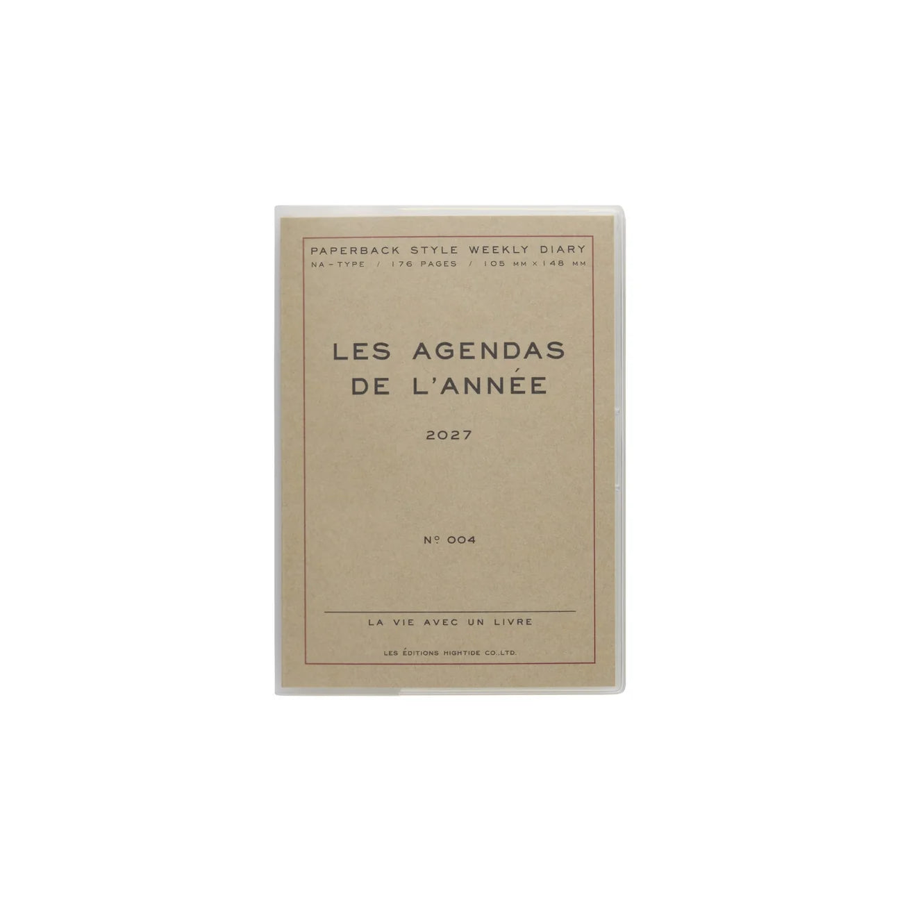 Hightide Les Agendas De L'Année Diary 2027