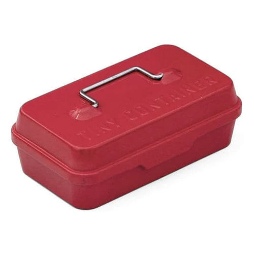 Tiny Container: Mini Toolbox Red