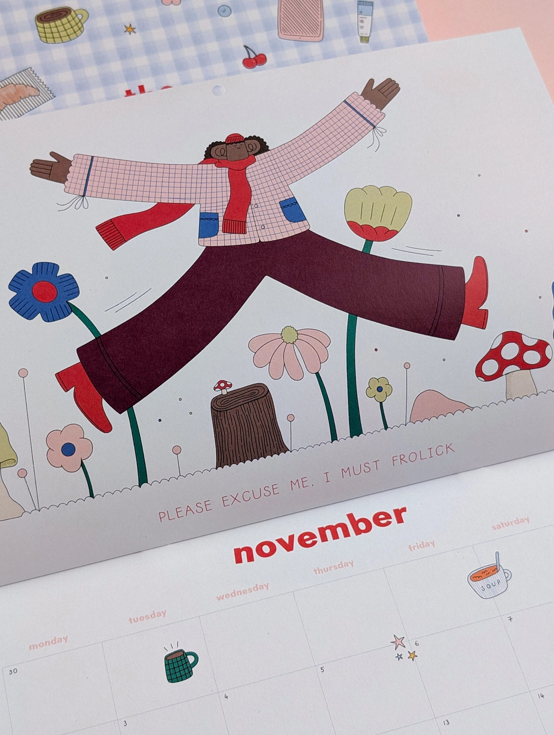 Big Brave Girl Calendar 2026