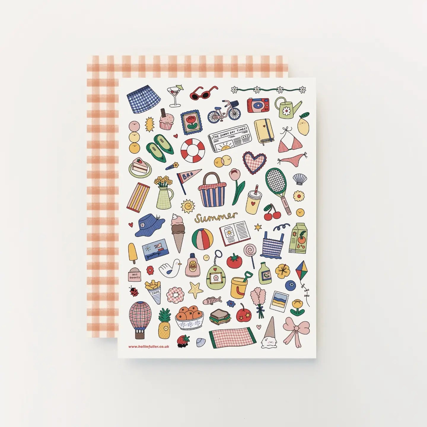 Hollie Fuller Summer Sticker Sheet