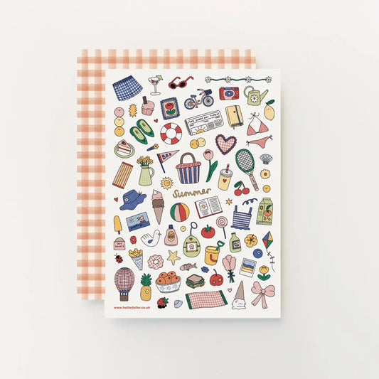 Hollie Fuller Summer Sticker Sheet
