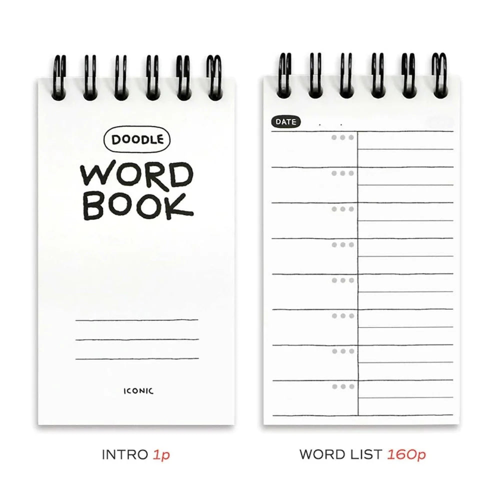 Doodle Word Book (2 COLOURS)