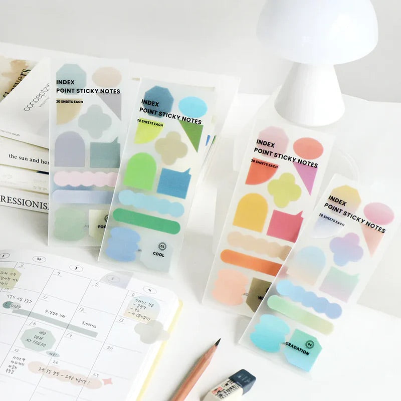 Index Point Sticky Notes