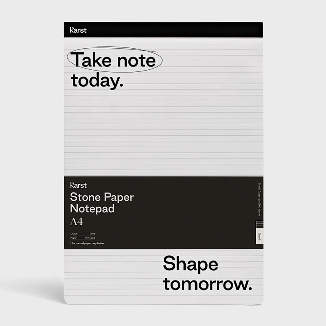 Stone Paper A4 Notepad (LINED OR GRID)