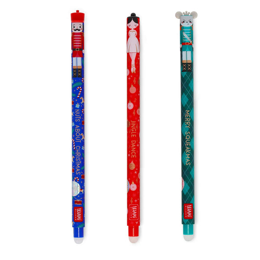 The Nutcracker Christmas Erasable Pen Set