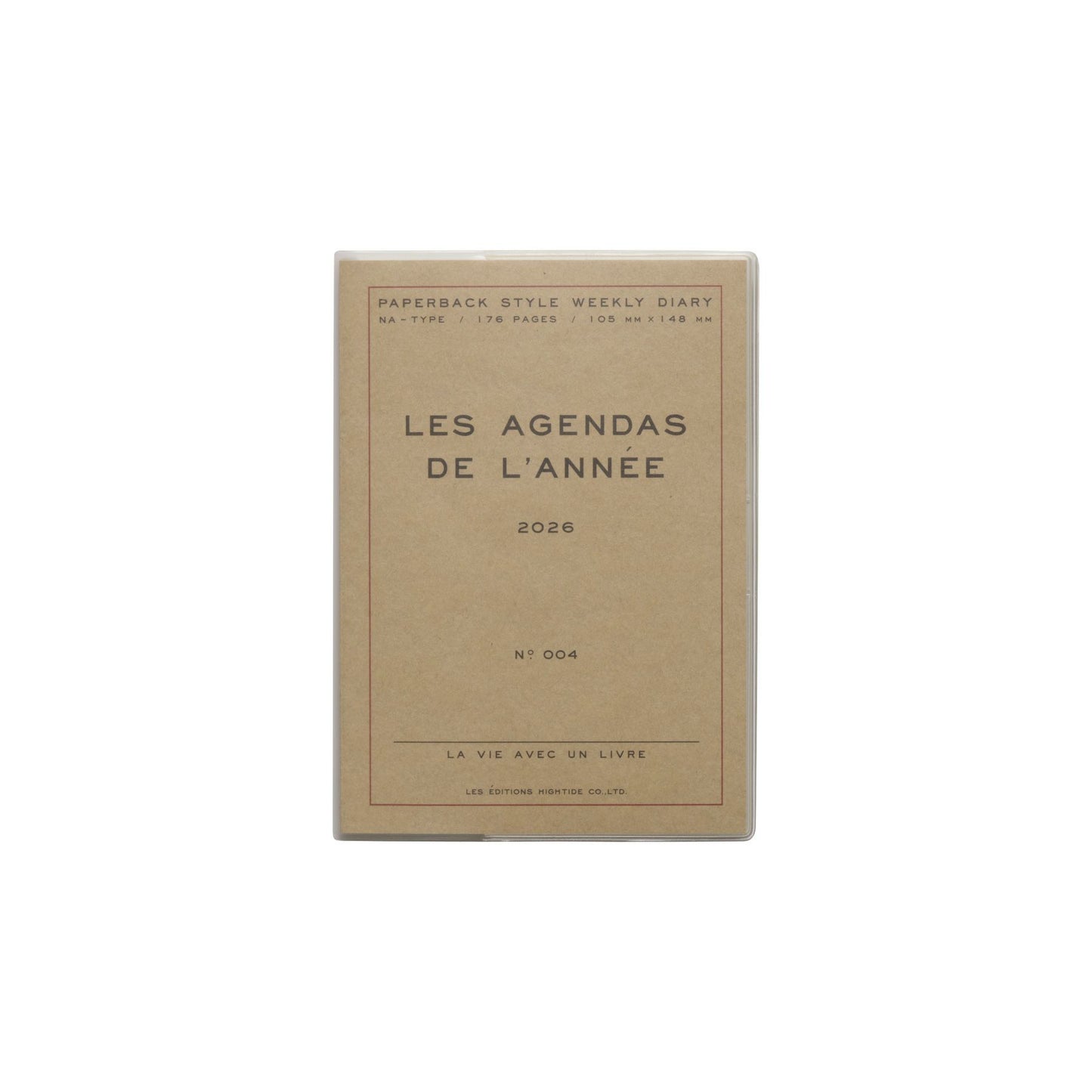 Hightide Les Agendas De L'Année Diary 2026 (VARIOUS COLOURS)